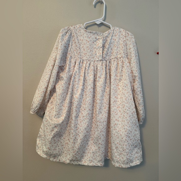 Floren Floral Long Sleeve Smocked Dress - Picture 2 of 3